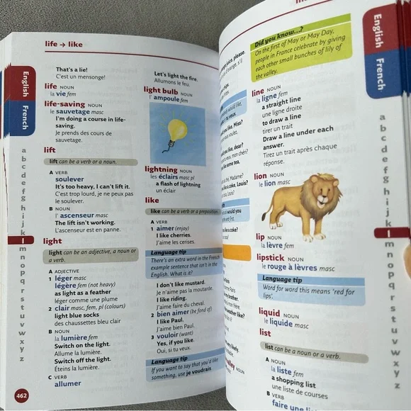 First Time French Dictionary ~ Collins ~ Paperback - Picture 5 of 7